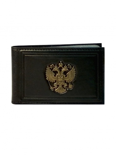 Визитница карманная «Герб России»